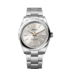 Unworn 2025, Rolex Oyster Perpetual, Oystersteel 41mm, Silver dial, Domed Oyster, Ref# 134300-0001, box and papers