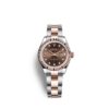 Rolex Lady-Datejust 28, Oystersteel and 18k Everose Gold, Ref# 279171-0004
