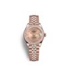 Rolex Lady-Datejust 28, 18kt Everose Gold and diamonds, Ref# 279135RBR-0028