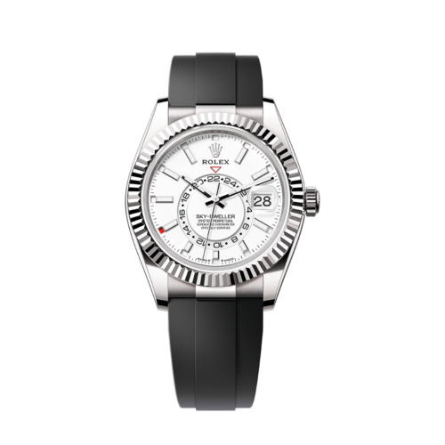 Rolex Sky-Dweller, 42mm, 18k White Gold, Ref# 336239-0003