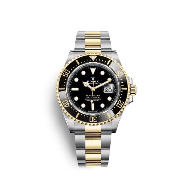 cab050156c1d2b6f9684d39a8e4802b9d56adf64 Rolex Sea-Dweller, Stainless Steel and 18k Yellow Gold, 43mm, Ref# 126603-0001