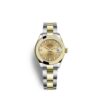 Rolex Lady-Datejust 28, Oystersteel and 18k Yellow Gold, Ref# 279163-0012