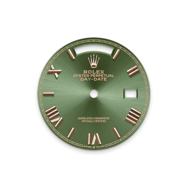 cd0545c7f509d6258564582b46a0a101aceb77f4 Unworn 2025, Rolex Day-Date 36, 18k Everose Gold and Diamond-set, 36mm, Ref# 128345rbr-0085, box and papers