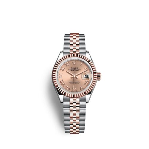 ce79f4606ff2e06da5cbcaf48681f271e4be5ee4 Rolex Lady-Datejust 28, Oystersteel and 18k Everose Gold, Ref# 279171-0025