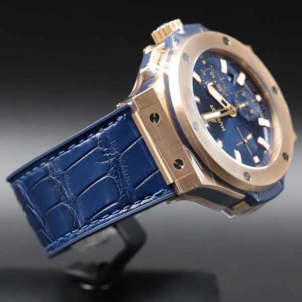 d07028ff8c8e9f29c675fd7b16768eda55afc5c6 Hublot Big Bang Gold Blue 44mm, 18kt Rose Gold, Ref# 301.PX.7180.LR, Unworn 2025