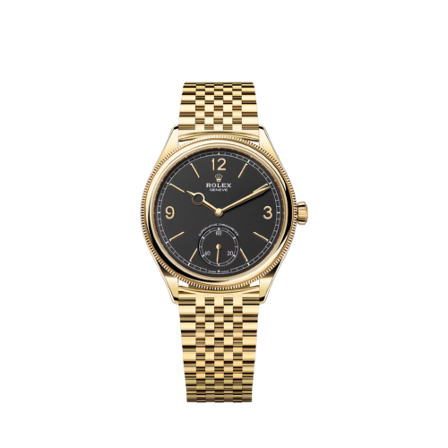 d127efd72f5d02f661ccc6ebcb59331860b3c4d8 Unworn 2025, Rolex Perpetual 1908, 18k Yellow Gold, 39mm, Ref# 52508-0007, box and papers