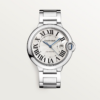 Unworn Cartier Ballon Bleu de Cartier, Stainless Steel, 42mm, Ref# WSBB0049, box and papers