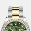 Rolex Datejust 31mm, Oystersteel and 18k Yellow Gold with Diamonds, Ref# 278383rbr-0031