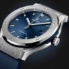 Hublot Classic Fusion Titanium Blue Ref# 511.NX.7170.RX, Unworn 2025