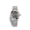 Rolex Datejust 31, Oystersteel, 18kt White Gold and diamonds, Ref# 278344RBR-0030