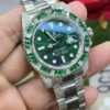 d58de85bd51623a8ab52c24acfb602fcdf574479 Rolex Submariner Date, 18K White Gold Diamonds Emerald UNWORN, 40mm