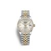 Rolex Datejust 31, Oystersteel, 18kt Yellow Gold and diamonds, Ref# 278383RBR-0020