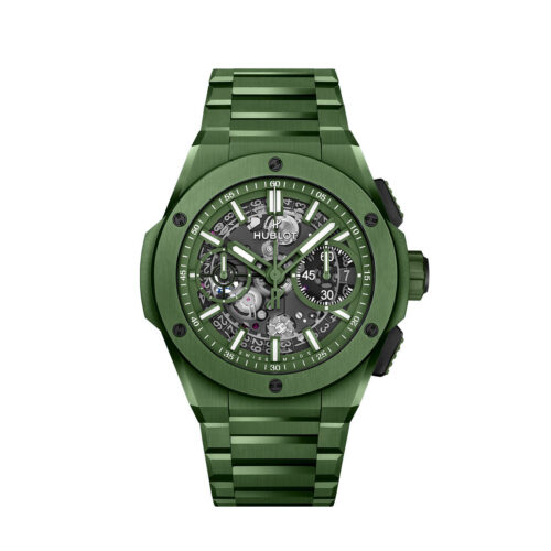 Hublot Big Bang INTEGRATED GREEN CERAMIC, 42mm, Ref# 451.GX.5220.GX, Unworn 2025