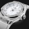 d795ce75035e1fb49cb118a5205ceca30607ba2a Hublot Big Bang ONE CLICK STEEL WHITE PAVÉ Ref# 485.SE.2210.RW.1604