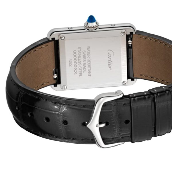 d96fe7285d9dffe34137d93f08a332d022aa9614 Unworn Cartier Tank Must de Cartier, Small Stainless Steel, 29.5mm x 22mm, Ref# WSTA0071, box and papers