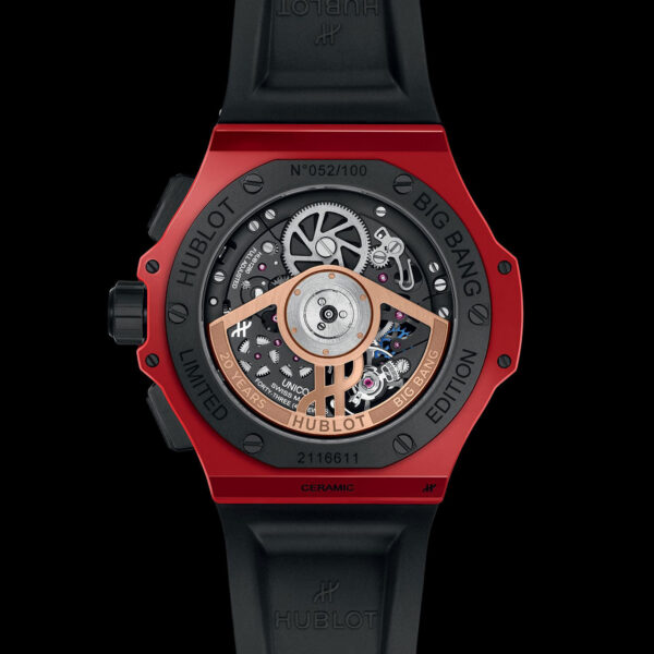 Unworn Hublot Big Bang 20th Anniversary Red Magic 43, 431.CF.1313.RX, box and papers