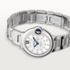 db24d54172d643b6e52ba456d51d5c2c467bdea6 Unworn Cartier Ballon Bleu de Cartier, Stainless Steel and Diamonds, 33mm, Ref# W4BB0021, box and papers