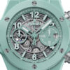 Unworn Hublot Big Bang Unico Mint Green Ceramic 42, 441.GS.5221.RX, box and papers