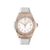 df03311faad8cbb1ed7b30643c5c4fc503580f5a Hublot Big Bang ONE CLICK KING GOLD WHITE PAVÉ Ref# 465.OE.2080.RW.1604