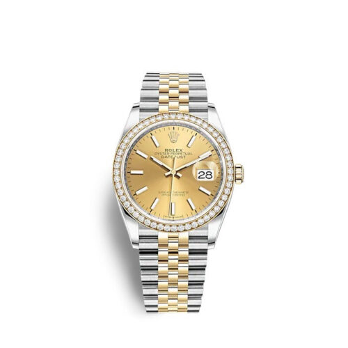 df94b6929ce63e94b429d6e3b03173b9367d2c21 Rolex Datejust 36 Oystersteel and yellow gold Ref# 126283RBR-0001
