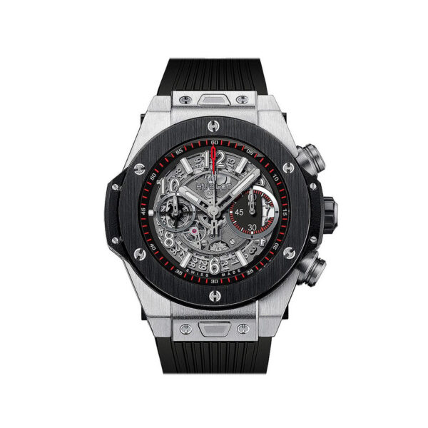 Hublot Big Bang, Unico Titanium Ceramic, 45mm, Ref# 411.NM.1170.RX