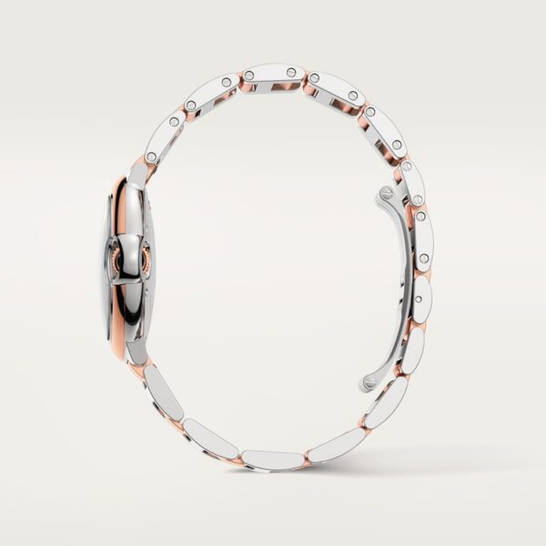 Unworn Cartier Ballon Bleu, Stainless Steel and 18k Rose Gold, 36mm, Ladies, Ref# W2BB0033, box and papers