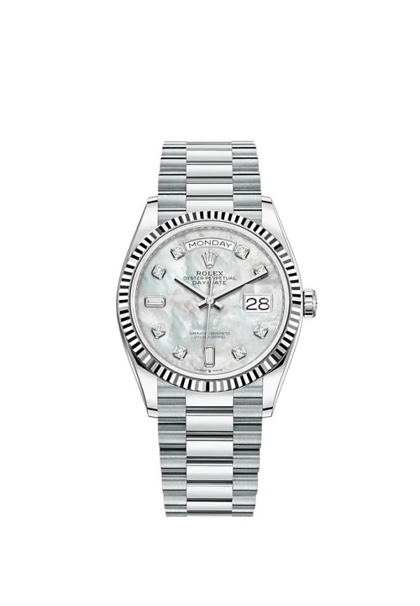 Rolex Day-Date, 36mm, Platinum, Ref# 128236-0002