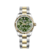 Rolex Datejust 31mm, Oystersteel and 18k Yellow Gold and Diamonds, Ref# 278273-0031