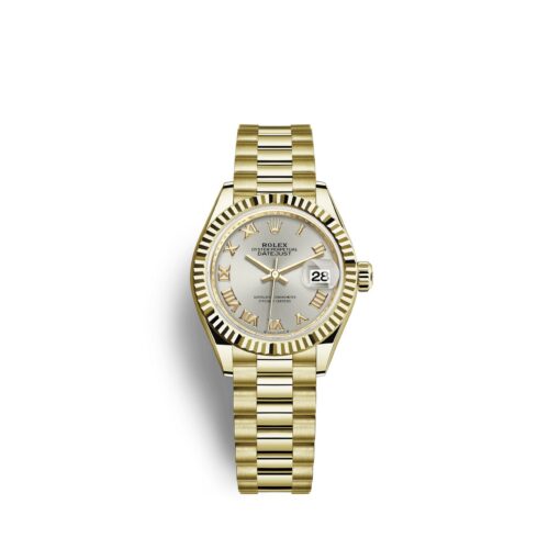 e2a5f2956e41f9e5a27bdb0a3950cb36f5bcb70c Rolex Lady-Datejust 28, 18k Yellow Gold, Ref# 279178-0020