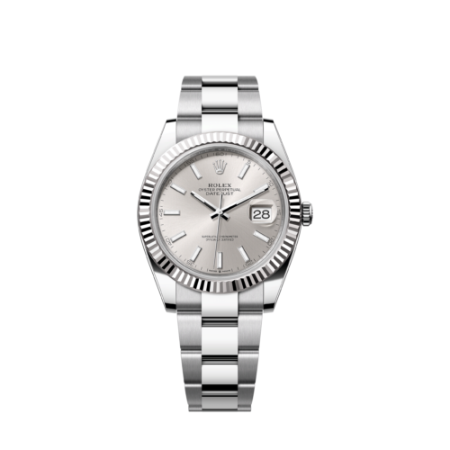 Rolex Datejust 41, Stainless Steel and 18k White Gold, 41mm, Ref# 126334-0003