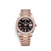 Rolex Day-Date 36 Everose gold Ref# 128345RBR-0044