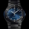 Hublot Classic Fusion Automatic 45mm Ceramic Blue, Ref# 510.CM.7170.CM, Unworn 2025