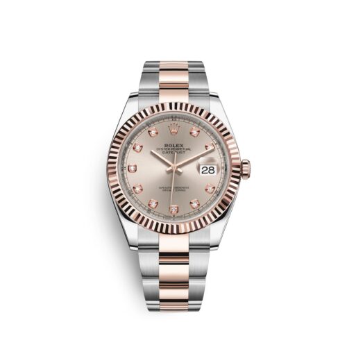 e6b6f860b9d86b380ba3ec176f6dbf0af9b9e1dd Rolex Datejust 41, 18k Everose Gold and Stainless Steel, 41mm, Ref# 126331-0007