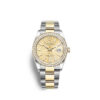 Rolex Datejust 36 Oystersteel and yellow gold Ref# 126283RBR-0024