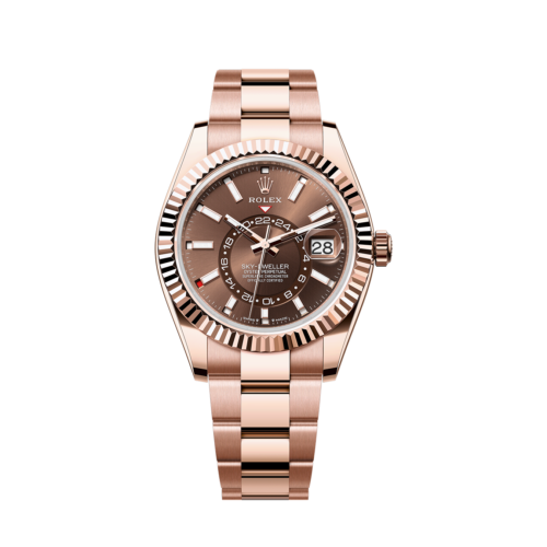 Rolex Sky-Dweller, 42mm, 18k Everose Gold, Ref# 336935-0002