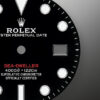 Rolex Sea-Dweller 43, Oystersteel, Red Letters, Ref# 126600-0002