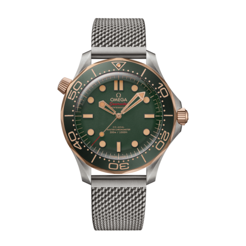 Unworn, Omega Seamaster Diver 300m, Titanium and OMEGA’s exclusive 9K Bronze Gold, 42mm, Ref# 210.90.42.20.10.001, box and papers