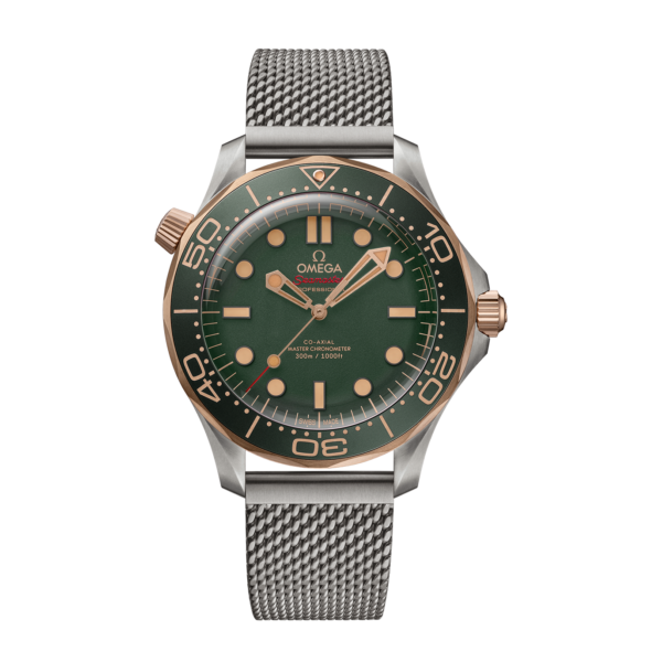 Unworn, Omega Seamaster Diver 300m, Titanium and OMEGA’s exclusive 9K Bronze Gold, 42mm, Ref# 210.90.42.20.10.001, box and papers