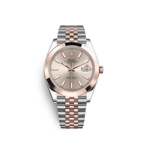 ef8a0629049a6b67e58859027f9f449f8e2ae700 Rolex Datejust 41, 18k Everose Gold and Stainless Steel, 41mm, Ref# 126301-0010