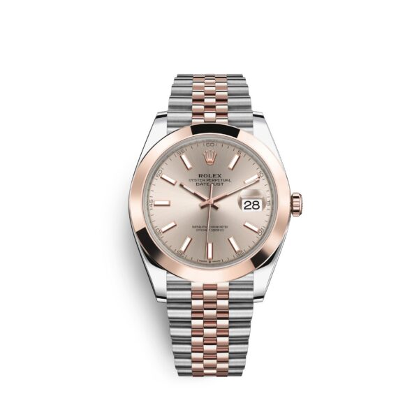 ef8a0629049a6b67e58859027f9f449f8e2ae700 Rolex Datejust 41, 18k Everose Gold and Stainless Steel, 41mm, Ref# 126301-0010