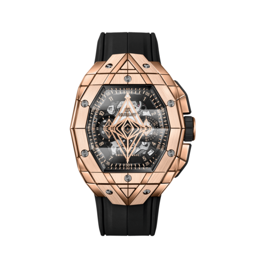 f06e59870a403f005fee559f4d22350f4fa2ddfc Hublot, Spirit of Big Bang Sang Bleu King Gold, 42mm, Limited Edition, Ref# 648.OX.0108.RX.MXM23