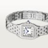 f0922610228f99b0ac85f31d78a3aaef3aa7cdc7 Unworn Cartier Panthère de Cartier Small, Stainless Steel, Diamonds, 23mm x 30mm, Ref# W4PN0016, box and papers