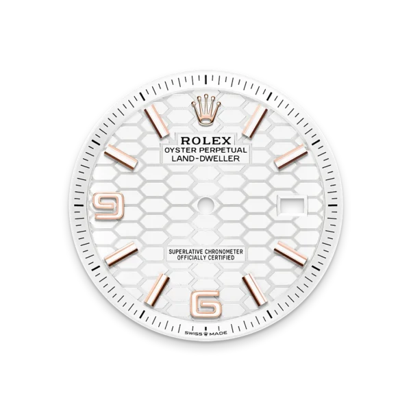 f14a0d9325be8c58429a2c79f153341719400280 Rolex Land-Dweller 40mm Oyster Everose Gold M127335-0001