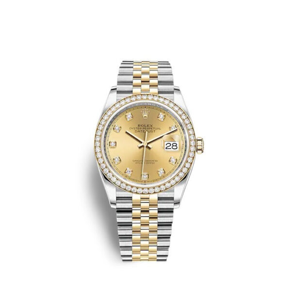 Rolex Datejust 36 Oystersteel and yellow gold Ref# 126283RBR-0003
