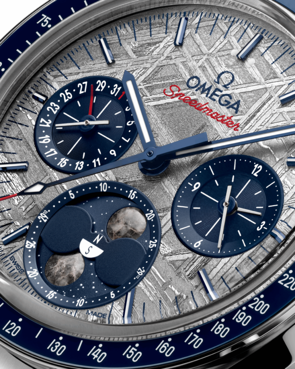 f3fc6a2816d6d0bf71ad9e8abc4ebc4ee96452fe Unworn, Omega Speedmaster Moonphase, Stainless Steel, Chronograph, 43 mm, Ref# 304.30.43.52.06.001, box and papers