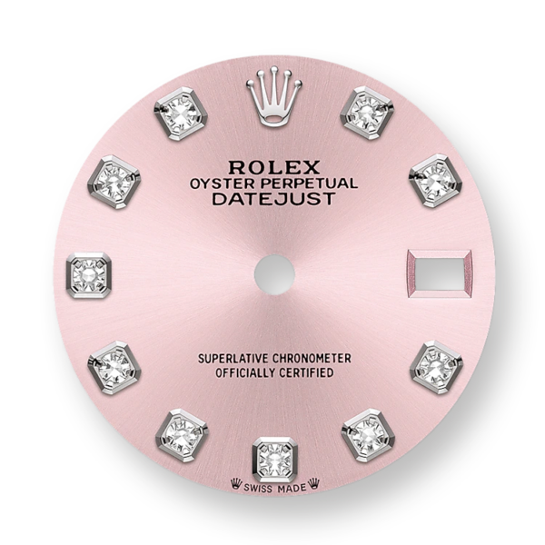 Rolex Lady-Datejust 28mm, 18k White Gold, Ref# 279139rbr-0005