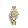 Rolex Lady-Datejust 28, 18kt Yellow Gold and diamonds, Ref# 279138RBR-0029