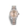 Rolex Datejust 31, Oystersteel, 18kt Everose Gold and diamonds, Ref# 278381RBR-0002