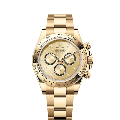 fa383439b78088248f5cfefec34518ee0262074d Rolex Cosmograph Daytona 40mm, 18k Yellow Gold, Ref# 126508-0005