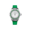 Unworn Hublot Big Bang One Click Joyful Steel Apple Green 33, 485.SG.2210.RX.1222, box and papers